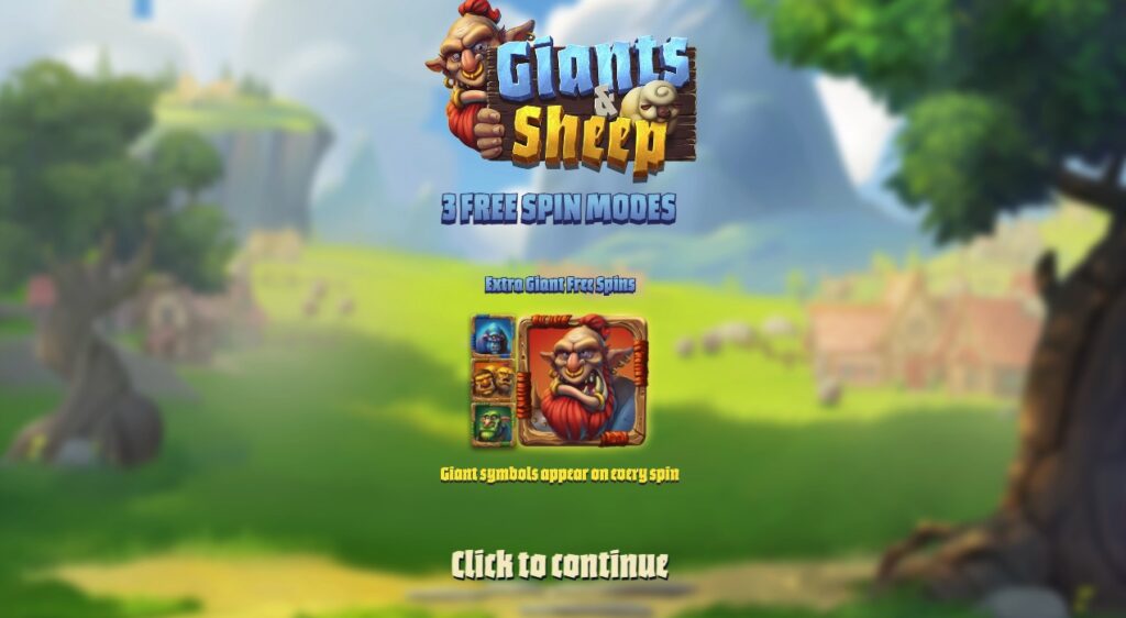 Giants & Sheep free spins mode