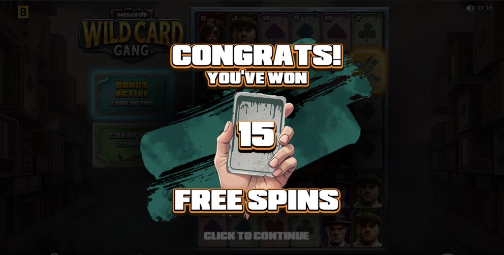 Wild Crad Gang slot bonus rounds