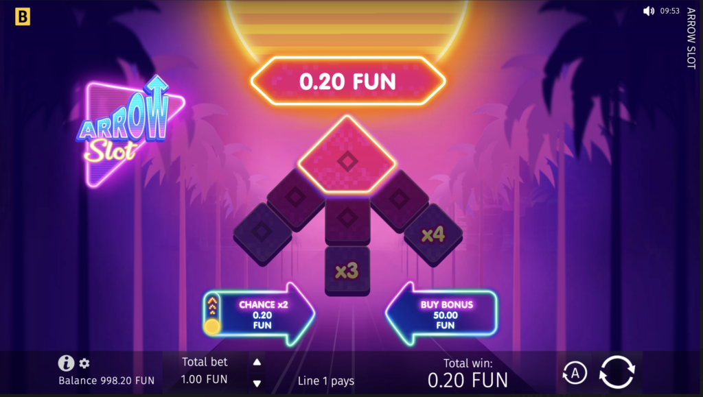 Arrow gameplay.