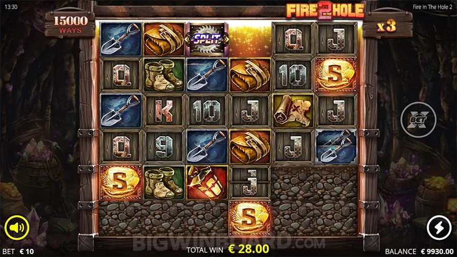 Fire in the Hole 2 gameplay.