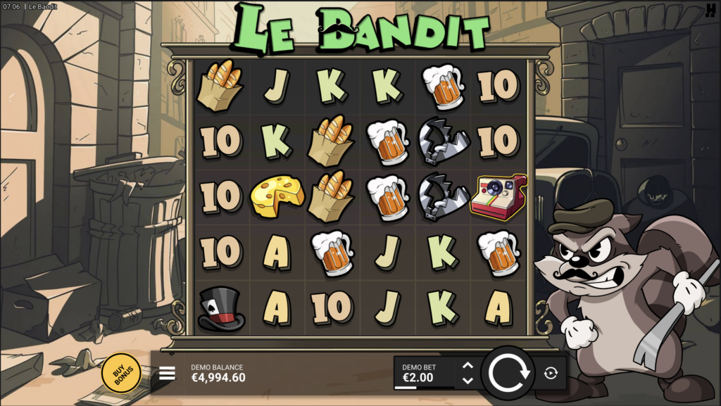 Le Bandit gameplay.