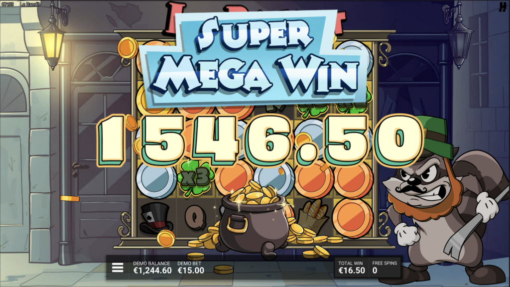 Le Bandit win.
