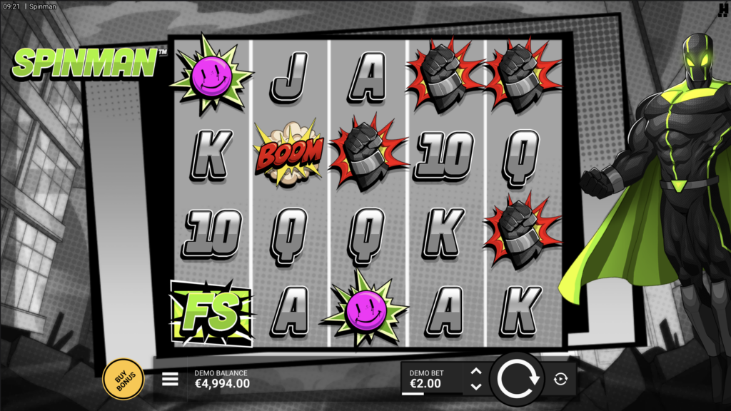 Spinman gameplay.
