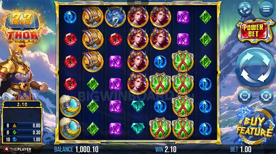 7x7 thor slot game