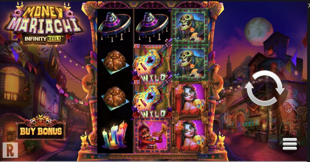 Money Mariachi Infinity Reels slot gameplay