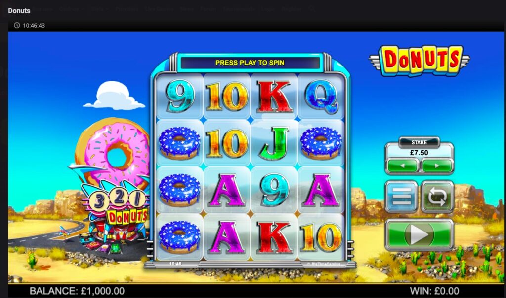 Donuts gameplay