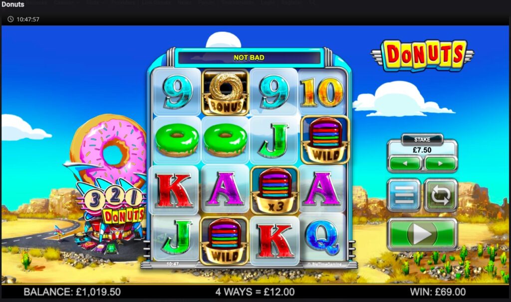 Donuts gameplay 2