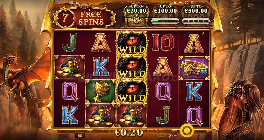 Dragons’ Lock gameplay.