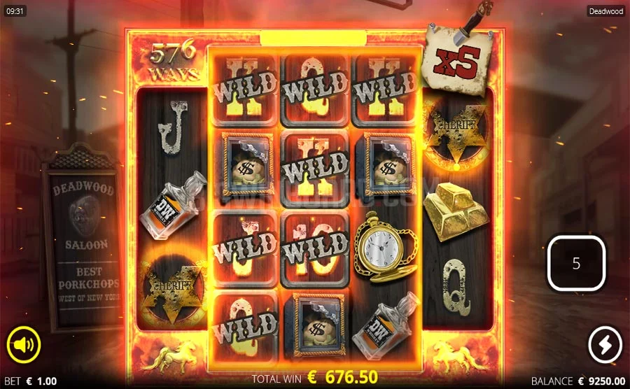 Deadwood gameplay.