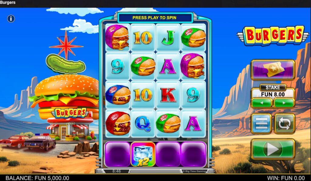 Burgers gameplay