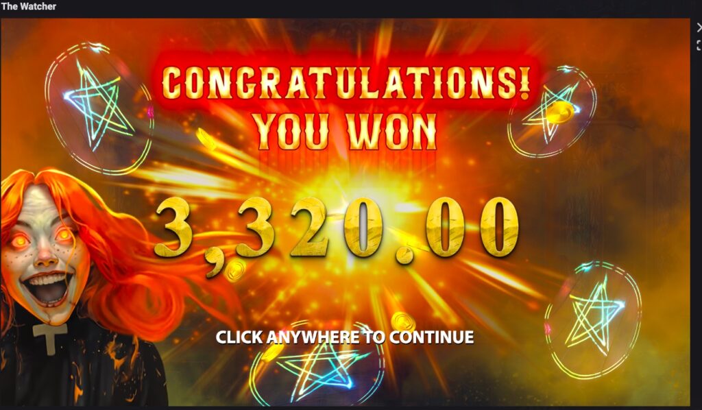 The Watcher win