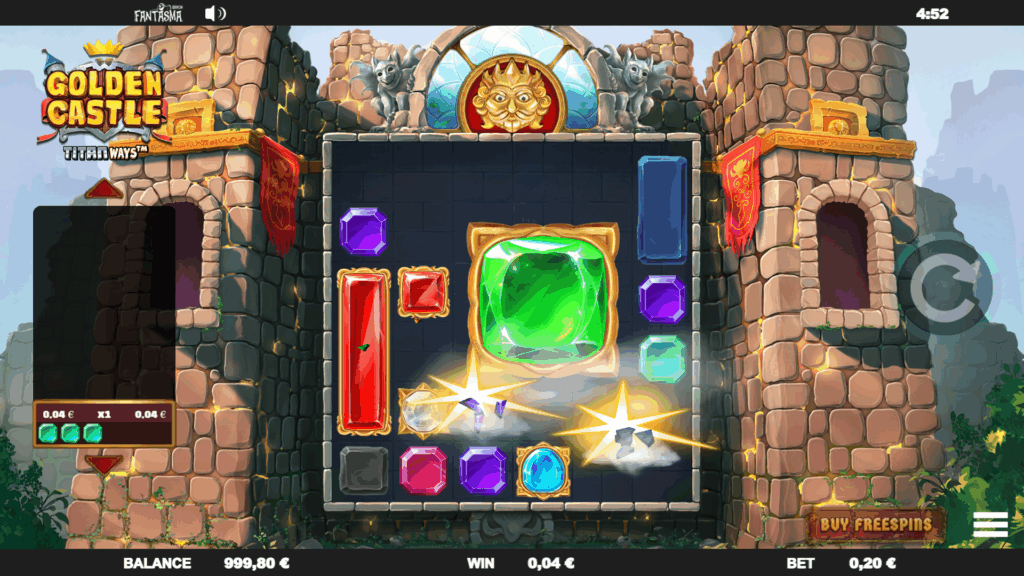 Golden Castle Titanways gameplay.